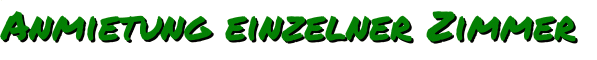 Zimmer mieten